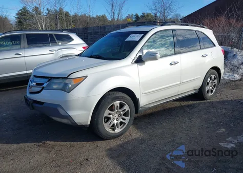 2007 Acura Mdx Technology Package from USA, damaged, VIN 2HNYD28417H552696